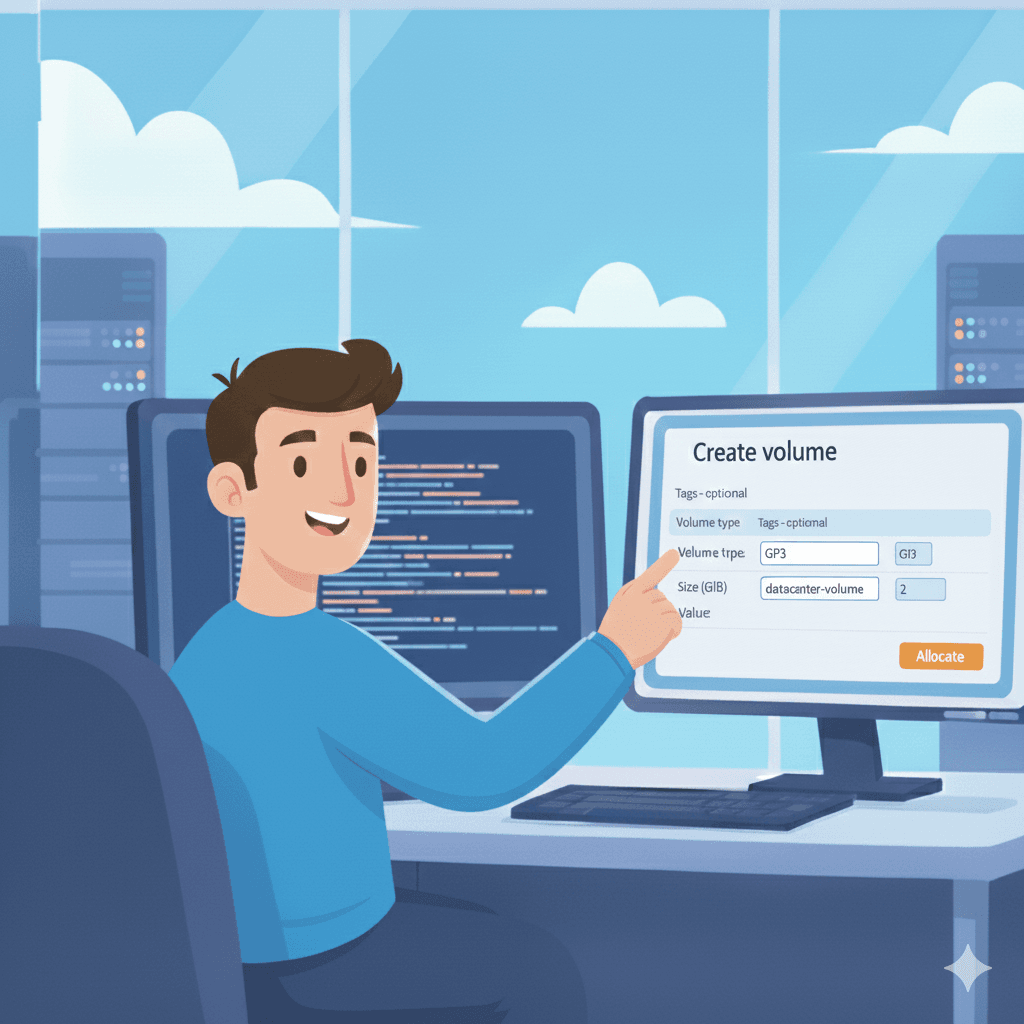 Day 5 : Create GP3 Volume