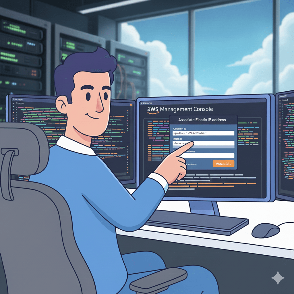 Day 10 : Attach Elastic IP to EC2 Instance