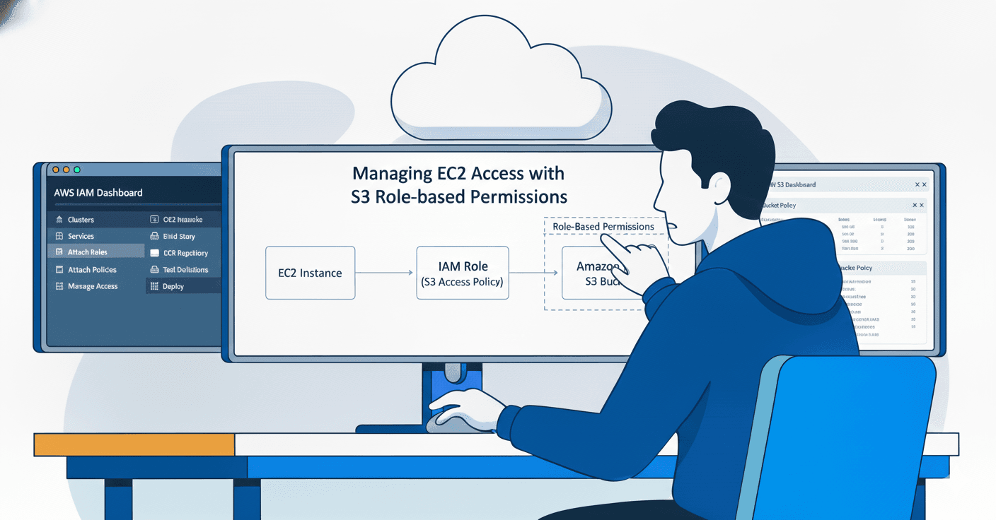 Day 37: Managing EC2 Access with S3 Role-based Permissions