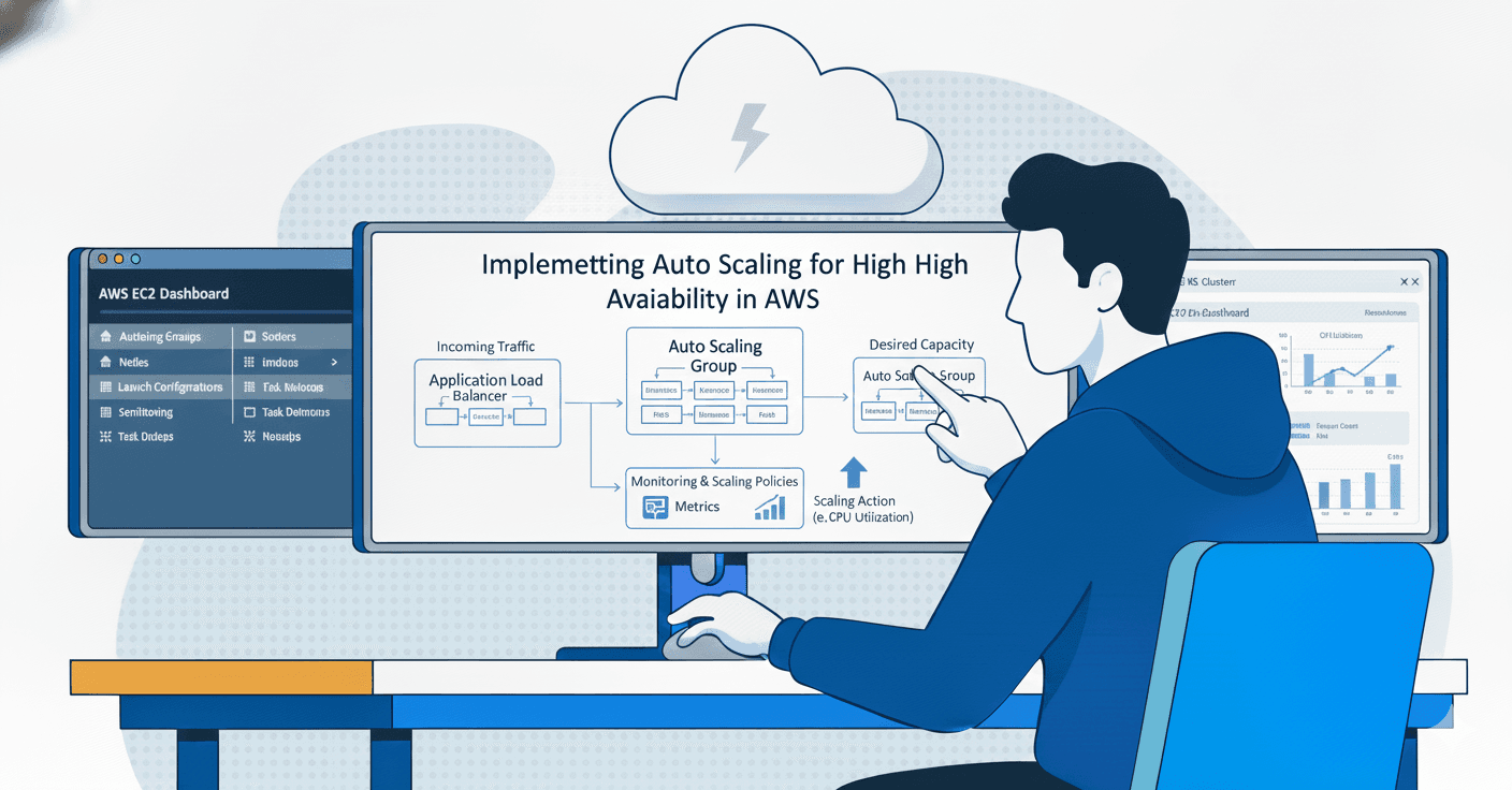 Day 44 : Implementing Auto Scaling for High Availability in AWS
