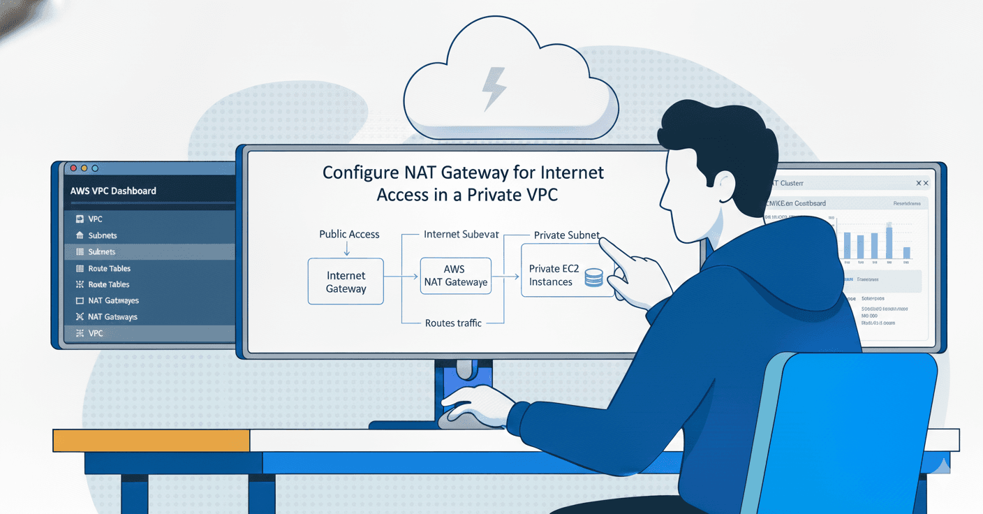 Day 45: Configure NAT Gateway for Internet Access in a Private VPC